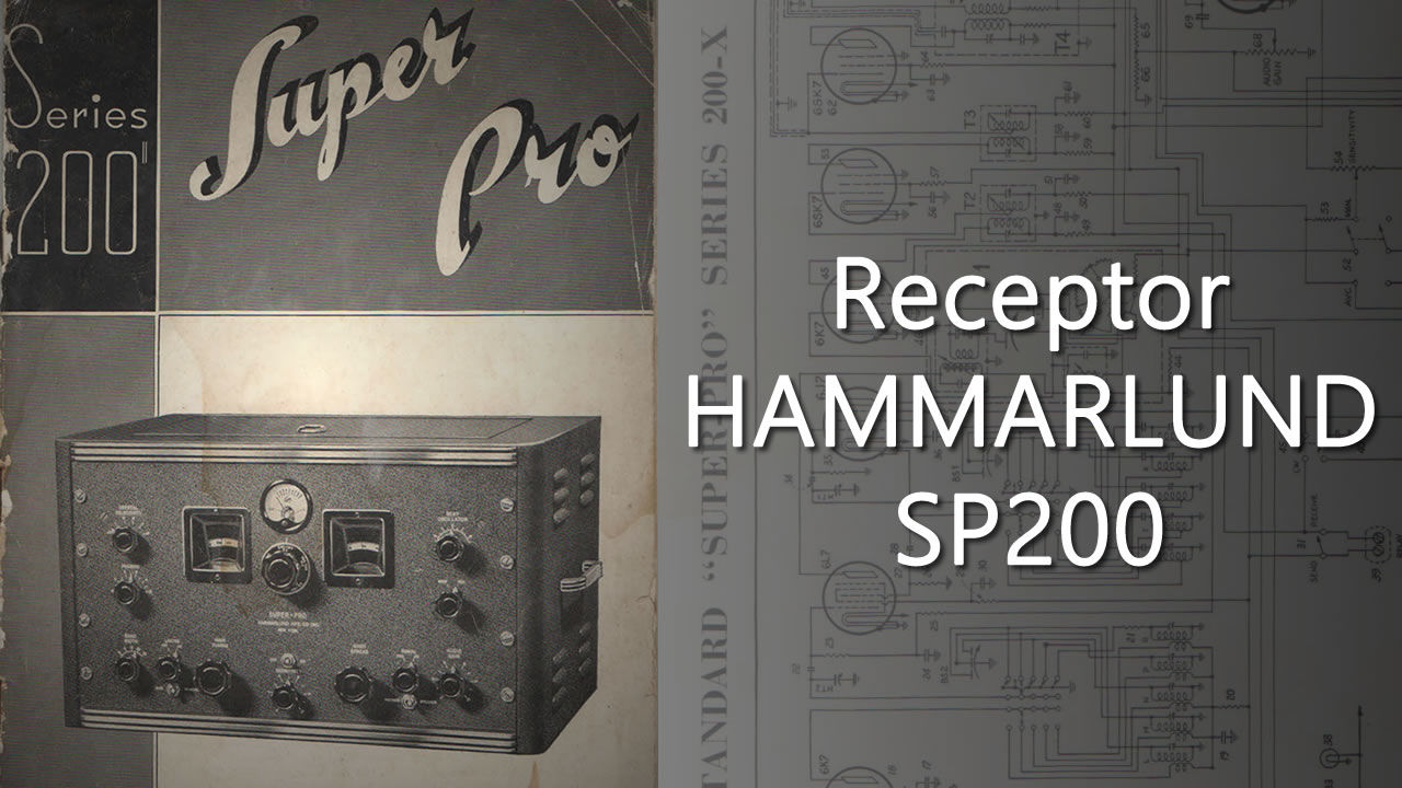 RECEPTOR HAMMARLUND SP200 RECEPTOR HAMMARLUND SP200